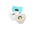 Baby blebukser med print - 3 stk. 6