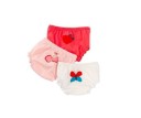 Baby blebukser med print - 3 stk. 8
