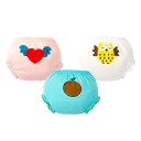 Baby blebukser med print - 3 stk. 3