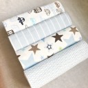 Baby bomuldsbleer 4 stk. E437 8