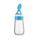Baby Feeding Bottle with Spoon 18 x 5.5 cm 1