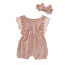 Baby flickoverall med pannband T2585 5