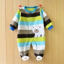 Baby jumpsuit med isbjörnstryck J689 2