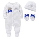 Baby jumpsuit met muts en handschoenen T2592 1