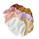 Baby Knitted Sweater for Infants Autumn and Winter Loose Top with Long Sleeves Plain Acrylic and Cotton Sweater for Girls 24