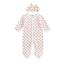 Baby-Overall für Mädchen mit Stirnband T2728 3