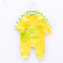 Baby Overall with Crocodiles - 2 Pieces 4