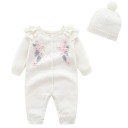 Baby pige heldragt med hue T2572 4
