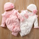 Baby pige heldragt med hue T2674 1