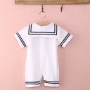 Baby Sailor Overall - White 3
