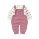 Baby strikket heldragt T2629 1