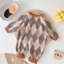 Baby strikket heldragt T2659 1