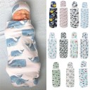 Baby Swaddle with Hat E498 13