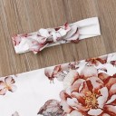 Baby Swaddling Blanket with Headband 4