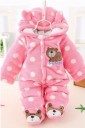 Baby vinteroveralls med bamse J1954 12