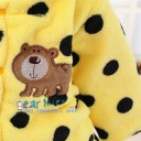 Baby vinteroveralls med bamse J1954 7