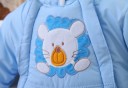 Baby vinteroveralls med bamse J2549 5
