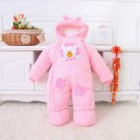 Baby vinteroveralls med bamse J2549 9