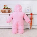 Baby vinteroveralls med bamse J2549 10