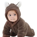 Baby vinteroveralls med ører J3047 1