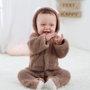 Baby vinteroveralls med ører J3047 2
