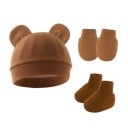 Baby Winterset 0–1 Jahr Mütze mit Ohren, Fäustlinge und Sockenstiefel Polyester Baumwolle Warme Kinder Winterausstattung für Babys 8