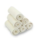 Babybleindlæg lavet af hampfibre 10 stk. 1