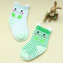 Babysocken mit Katze – 2 Paar 4