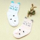 Babysocken mit Katze – 2 Paar 6