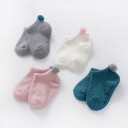 Babysokker med pompon 1