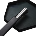 Bacchette in acciaio inox con custodia Bacchette portatili da viaggio con scatola di stoccaggio Bacchette antiscivolo per sushi, noodles e piatti asiatici 12