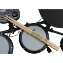 Bacchette per batteria professionali 5A 1 paio di bacchette di alta qualità per batterie acustiche ed elettroniche ideali per allenamento e concerti 1