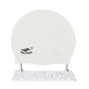 Badekappe aus Silikon, Unisex, wasserdichte Badekappe, 50 g, elastischer Haarschutz, für Pooltraining und Wettkämpfe 5