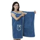 Bademantel-Handtuch für die Sauna, Handtuch-Kleid, Damen-Handtuch, Tunika, Damen-Badetuch, Damen-Handtuch, 80 x 135 cm 7