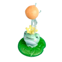 Badezimmer Spielzeug für Kinder 10,5 x 11 x 10,5 cm Schwimmender drehbarer Frosch-Sprinkler für die Badewanne 6 Stück Wasser-Duschspielzeug 8