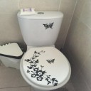 Badrumsklistermärke i vinyl med blommotiv J1017 3