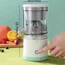 Bærbar elektrisk juicer 23,7 x 10 cm USB-opladning Mini smoothieblender Rejsefrugtblender Sund livsstil Hjemmebrug 3
