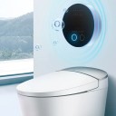 Bærbar elektronisk luftrenser til sterilisering, deodorisering og desinfektionsenhed, intelligent luftrenser til toilet 8,5 x 8,5 x 2,2 cm 2