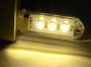 Bærbar LED USB-lampe med 3 dioder J1358 4