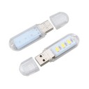 Bærbar LED USB-lampe med 3 dioder J1358 3