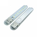 Bærbar LED USB-lampe med 8 dioder J1359 2