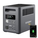 Bærbar opladestation AFERIY AF-P180 1800 W ren sinus Kapacitet 1024 Wh Batteri LiFePO4 Grå Til camping og backup 1