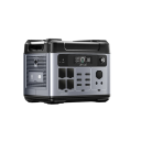 Bærbar opladestation OUKITEL P2001E Plus 2400 W kapacitet 2048 Wh LiFePO4 batteri 13 stik IP54 sort til camping og backup af hjemmet 2