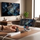 Bærbar USB-C dockingstation til Nintendo Switch 2 med HDMI-udgang 4K 60 Hz og PD-opladning 60 W sort til tilslutning til tv 6
