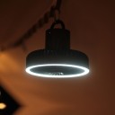 Bærbar ventilator med lys 2