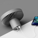 Bærbar ventilator med lys 3