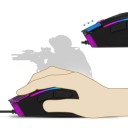 Bagbelyst gamingmus 4000 DPI 3