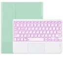 Bagbelyst tastaturcover og pen til Apple iPad 10.2&quot; (8. generation) 2020 med baggrundsbelysning 9