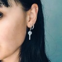 Bågeörhängen för kvinnor G1028 4