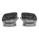 Bageste diffusor med udstødningsrør AMG stil, dobbelt udstødning, ABS plast, blank sort, til Mercedes-Benz CLA W117/C117/X117 2012–2019 4